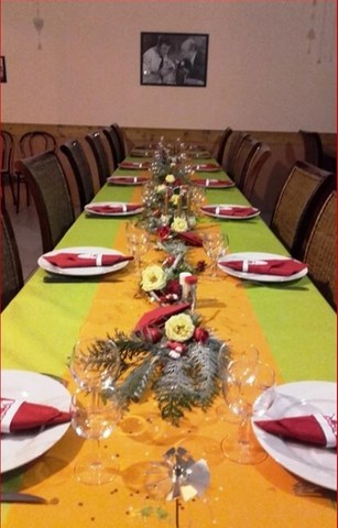 table de fête véranda la grange